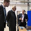 Lord Heseltine opens new technology and training centre in Middlesbrough Lord Heseltine Visit
