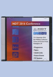 NDT 2016 Conference & Exhibition CD-ROM