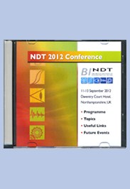 NDT 2012 Conference & Exhibition CD-ROM